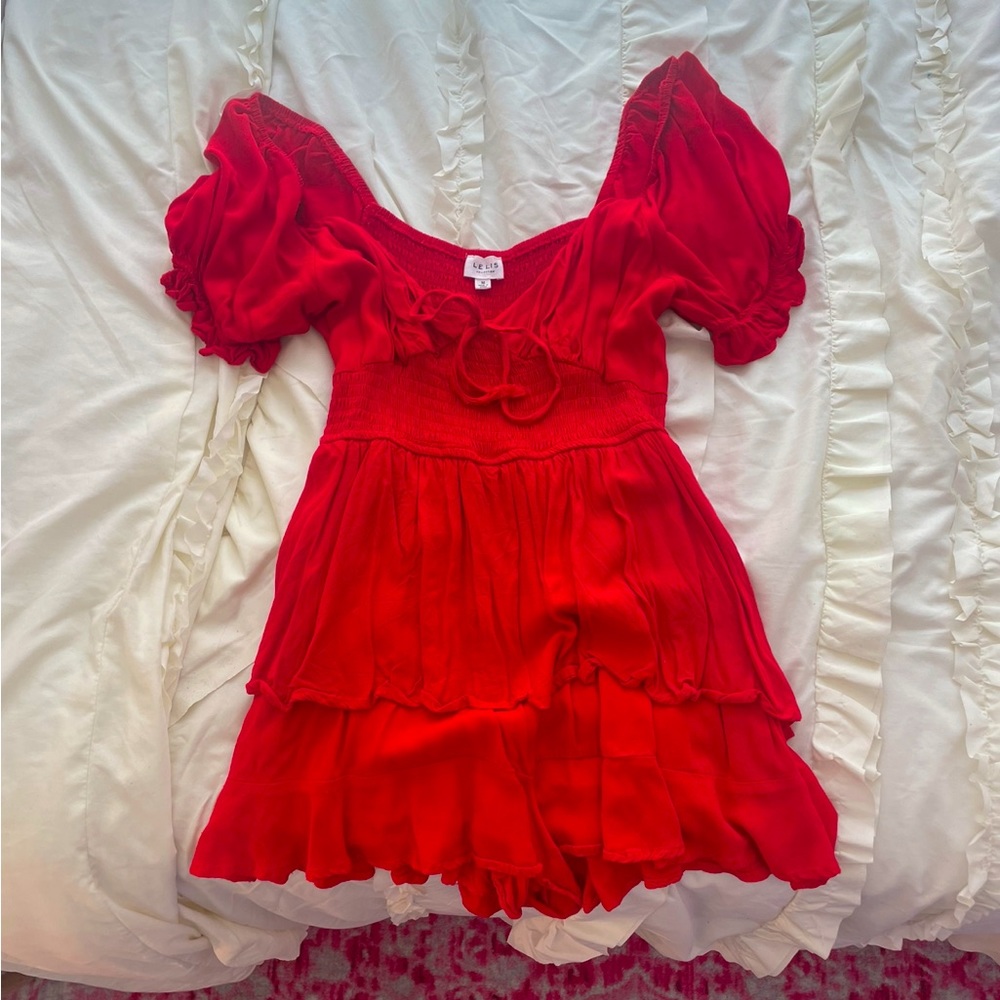 Red romper